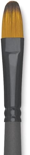 Royal & Langnickel R4100T-10 Taklon Acrylic ומברשת שמן Filbert 10