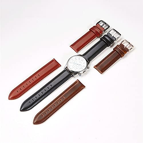 רצועת שעון עור מקורית של Douba 18 ממ 20 ממ 22 ממ שחרור מהיר שעון שעון רצועות שעון חגורה עם אבזם מוצק
