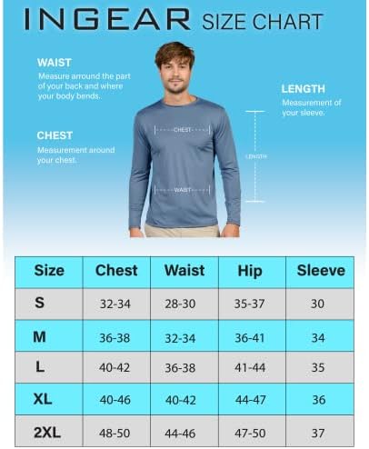 חולצות שחייה של engear לגברים UPF50+ חולצות הגנה מפני שמש