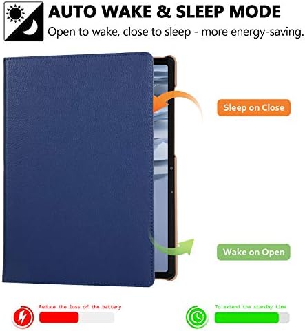 כיסוי חכם עבור Tab Galaxy Tab S8/S7 2022/2020, TechCircle Slim Folio Standating Stand עם קייס Auto Wake/Slee