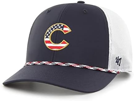 47 MLB דגל ארהב דגל מילוי חבלים חבלים כובע Snapback מתכוונן - חיל הים