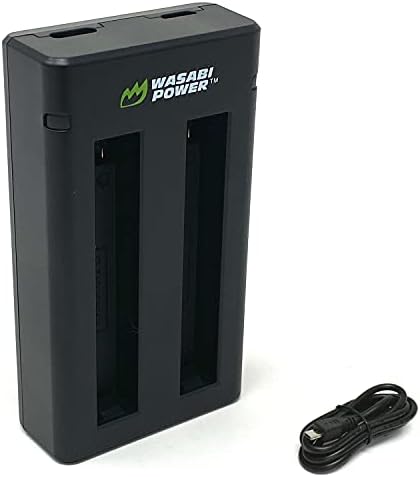 Wasabi Power מטען סוללות כפול USB עבור Insta360 One X2