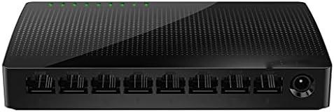 Uoeidosb 8-Port Desktop מתג Gigabit/מתג רשת Ethernet מהיר רכזת רכזת/חילופי דופלקס מלאים או חצי