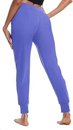 Mipaws High Weath המותניים המותניים האימון הקל משקל משקל עם מכנסי טרנינג באורך מלא מכנסי ריצה