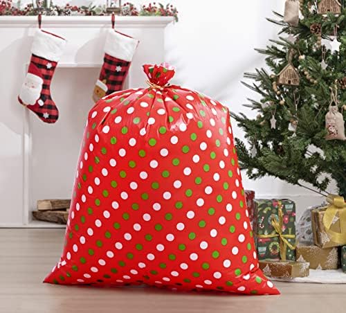 DreamCountry 3 חבילות ג'מבו שקיות מתנה לחג המולד 36 x 44 אינץ