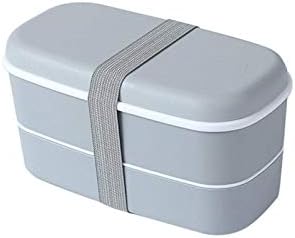 נה יפני סגנון הצהריים קופסא פלסטיק חומר מזון מקרר אחסון תיבת כפול כיתה ילד הצהריים תיבה