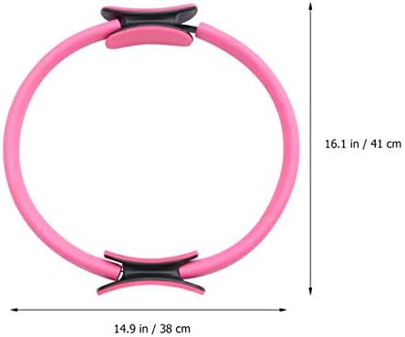 טבעת פילאטיס טבעת ניידת מעגל כושר טבעת גוף טבעת יוגה ציוד טבעת לפילאטיס אימון כושר יוגה 42x38 סמ