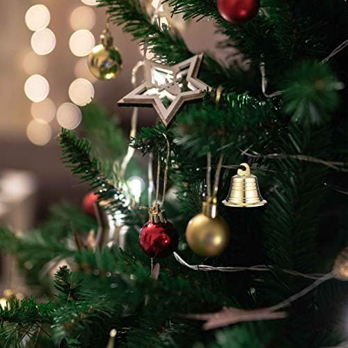 קיסנגל עץ חג המולד קישוט פעמון לקישוטים לחג המולד לחג פליז ג'ינגל פעמון קישוטי מסיבות תליון Diy