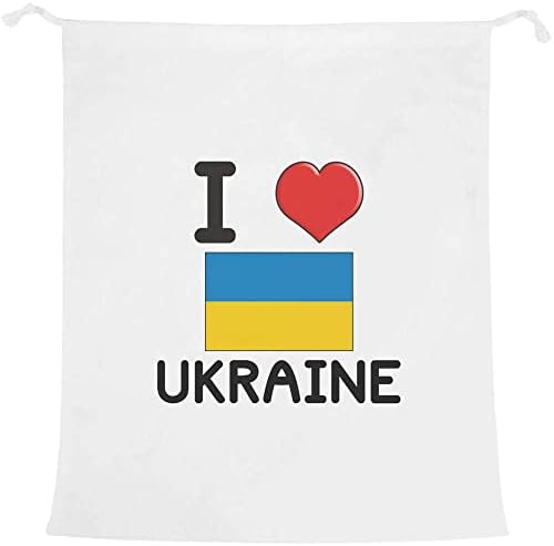 אזידה' אני אוהב אוקראינה ' כביסה/כביסה / אחסון תיק