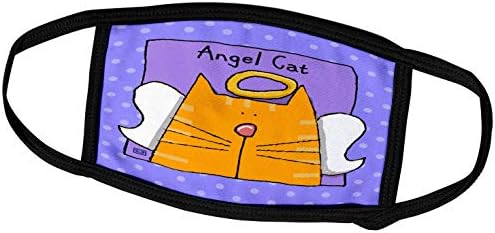 3 רוז ש. פרנליף עיצובים אזכרות חתולים-מלאך כתום טאבי חתול חמוד קריקטורה לחיות מחמד אובדן זיכרון-פנים