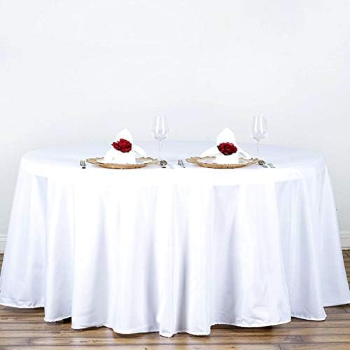 סורמנט מפת שולחן 120 אינץ עגול פוליאסטר שולחן בד לחתונות, נשפים, או מסעדות …