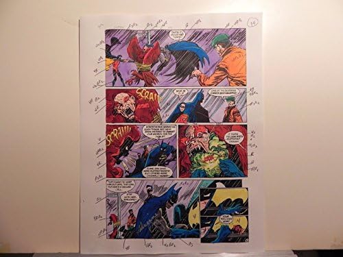 באטמן וינטג ' 470 של אלים וגברים מדריך צבע חתום אדריאן רוי עם עמ ' 11