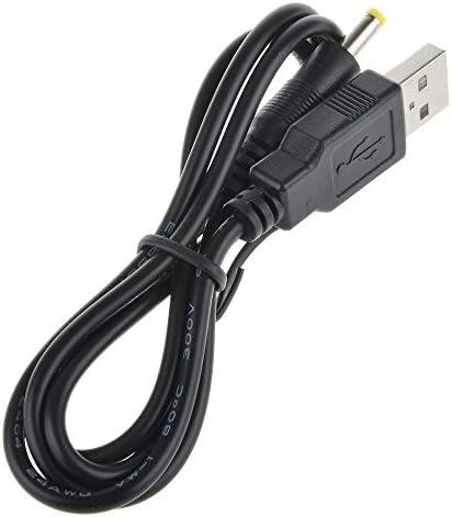 BestCch 2ft כבל USB מחשב טעינה מטען טעינה עופרת כבל חשמל עבור Zoomax Snow 7 HD EM -RV7V 7 '' כף יד וידאו נייד