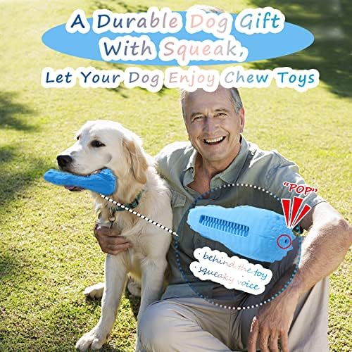 צעצועי כלבים של Yeleoke לעיסות אגרסיביות, צעצועי כלבים בלתי ניתנים להריסה עמידים לגזע כלב בינוני
