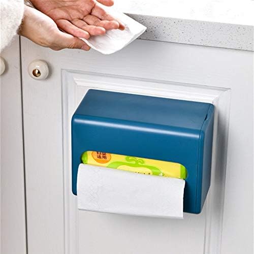 ZCMEB נייד דבק עצמי דבק קיר רכוב על קופסת רקמות נייר מארגן בית מארגן נייר מגבת מגבת קופסת טואלט