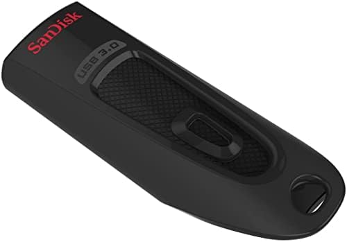 Sandisk 64GB Ultra 130MB/S USB 3.0 כונן פלאש SDCZ48-064G צרור עם שרוך שחור של גורם