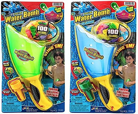 משגר בלוני מים של JA-RU עם בלונים ומילוי מהיר מילוי מים זרבובית פצצות מים פצצות משגר קלינגר צעצועי מים. משחקי משפחה