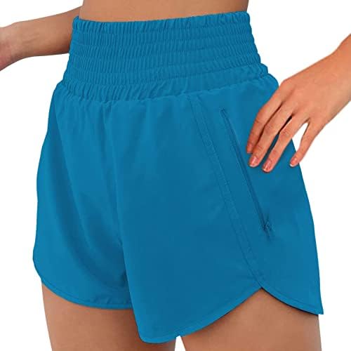 מכנסיים קצרים לנשים טרקלין קיץ מזדמן נוח מכנסי חוף מוצקים קצרים רופפים מתאימים מכנסיים קצרים מותניים גבוהים מטיילים