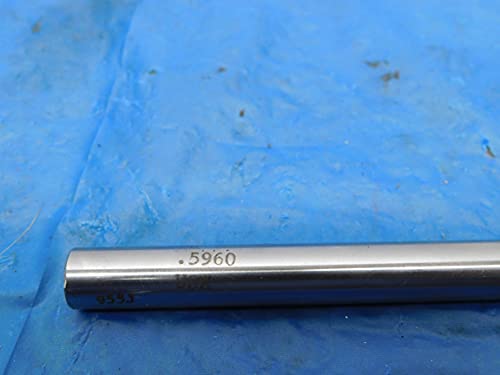5960 O.D. HSS Carbide Tiped Chusking Reamer 7/16 Shank 6 חליל 2 Loc 8 Oal - JH1714LVR