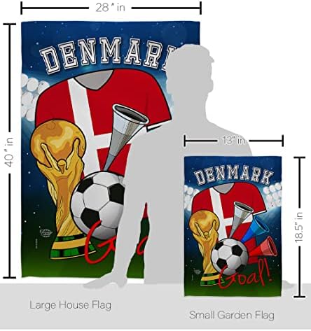 גביע העולם דנמרק דגל דגל דגל דגל אמנות דגל דגל דגל חיצוני עמדו קישוטי חוץ שטיחי חצר גן שלטי פיפא מתנות
