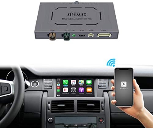 Joyeauto Wireless Carplay Retrofit Kit מקלט עבור Land Rover/Jaguar Discovery Sport F-Space Harman,