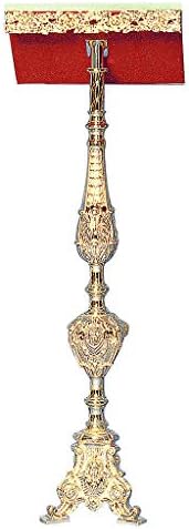 דוכן הוליארט בפליז יצוק מצופה זהב 24 קראט, בסגנון בארוק