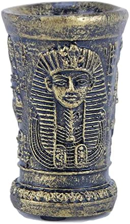 מלכת מצרים אלמנטים מצריים פסל פסל פסל תצוגת כדור מעמד כדורי מחזיק בסיס לכדור קריסטל כדור זכוכית