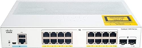 C1000-16T-2G-L Cisco מתג רשת חדש, 16 יציאות אתרנט של ג'יגה-בייט