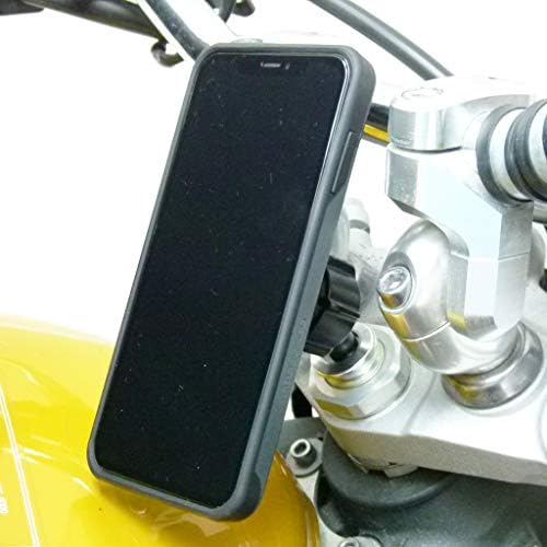 קניית אופנוע Mount Mount & Tigra Fitclic Neo Case עבור iPhone XS Max מתאים ל- Yamaha R1