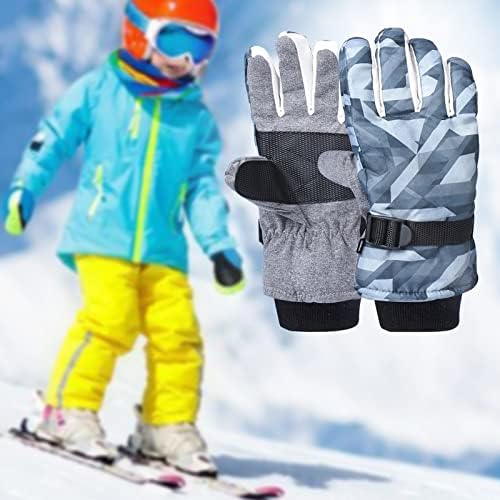 כפפות ספורט עמיד לרוח בנות חיצוני בני סקי ילדים עבור 6-15 שנים שלג כפפות חורף כפפות כפפות כפפות לנשים קר