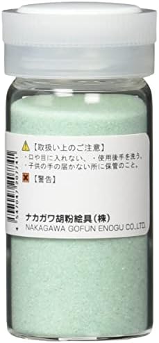 אבקת גו של נקגאווה צבע צביעה יפנית, פיניקס, צבע סלע, ​​טבעי, אבקה מתוקה לבנה, מס '5, 745-5