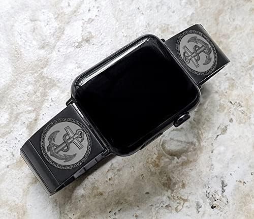 רצועת פס חרוטת של ניקסטון תואמת לשעון Apple Ultra 8 7 6 SE 5 4 3 2 1 סדרה 38 ממ 40 ממ 41 ממ