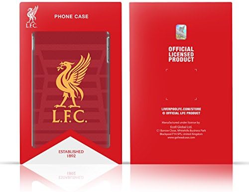 עיצובים של מקרה ראש מעצבים מורשה רשמית של מועדון הכדורגל של ליברפול בית 2022/23 ערכה קשיח מארז תואם לאפלא iPhone