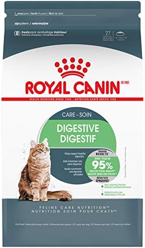 רויאל קאנין עיכול טיפול יבש חתול מזון, 6 ליברות תיק & מגבר; חתולים בריאות תזונה למבוגרים אינסטינקטיבי