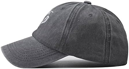 SSDXY וינטג 'שטוף כובעי בייסבול כובעי בייסבול במצוקה סטרפבק מתכוונן כובע אבא כותנה בלתי מוגן לגברים נשים