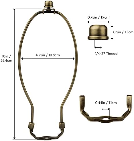 אני אוהב את זה מנורה שלמה מנורה נבל סט-פליז עתיק 10 נבל - כולל נבל, בסיס מחזיק אוכף & מגבר;