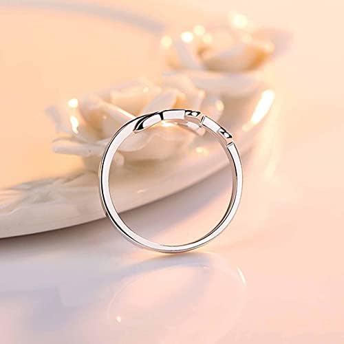 נשים טבעות תכשיטים מתנה טבעת תכשיטים חג ההודיה טבעות מתכווננות פתוחות טבעות אירוסין אופנה לנשים