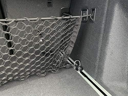 סגנון אחורי במושב אחורי בסגנון רכב אלסטי תא המטען רשת מטען לאביזרי BMW X3 2017-2023 - מארגני תא מטען