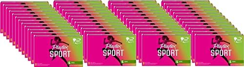 טמפונים של PlayTex Sport, ספיגת סופר, ללא ניחוח - 384CT