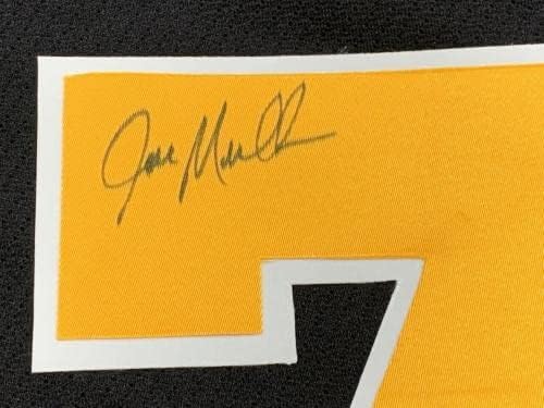 ג'ו מולן חתם על אדידס 1991 גביע סטנלי פיטסבורג פינגווינים ג'רזי JSA COA - חתימה על גופיות NHL עם חתימה