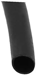 חדש LON0167 2 PCS 2 ממ דיא 2: 1 חום מכווץ צינור צינור צינור שרוול כבל שחור שחור 10 מ 'אורך (2 יחידות