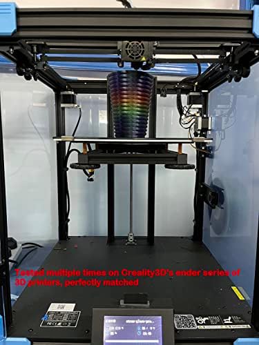 StrongHero3d Pla PLA 3D מדפסת נימה 1.75 ממ, כרום מראה זיקית, נימה רב צבעונית, נימה קשת מבריק, דיוק