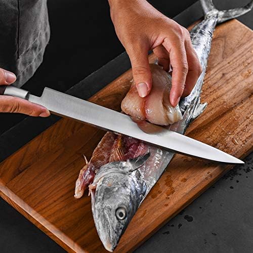 11 אינץ 'שף יפני Sashimi 1.4116 פילה נירוסטה פילה סשימי עץ ידית עץ קלבר סט סלמון סט מטבח סטים