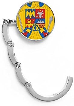 רומניה סמל לאומי שולחן מדינה וו שולחן אבזם דקורטיבי תוסף מתקפל קולב מתקפל