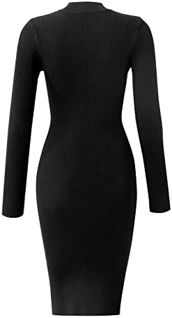 שמלות סוודר לנשים 2022 חצאית עטלף צוואר צלב סקס