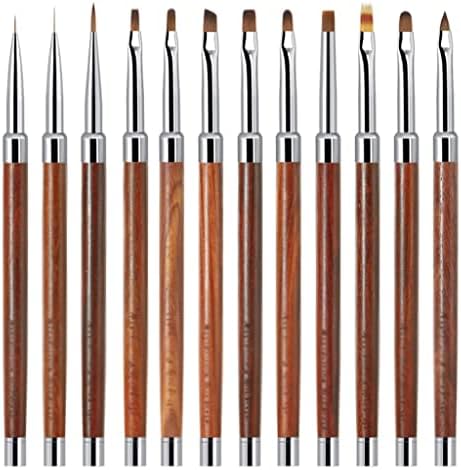 ג 'ל נייל אמנות עיצוב 3 ד ג' ל פולני מניקור-דק קו ציור עט מנקדים ציור מגולף מברשת עט כלים