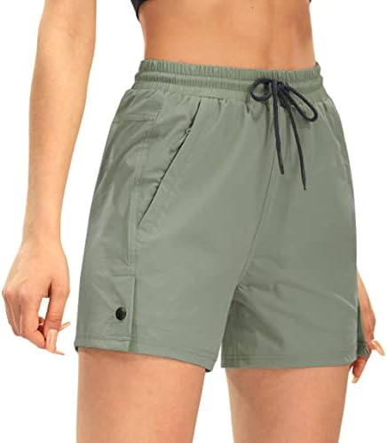 מכנסיים קצרים של אפיטנה לנשים 4 מכנסיים קצרים מהיר יבש קל משקל חיצוני נסיעות למכנסיים קצרים
