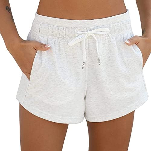 מכנסיים קצרים קצרים של Miashui לנשים מכנסיים קצרים סקסיים מזדמנים של מכנסי כיס מזדמנים של נשים עם נשים עם