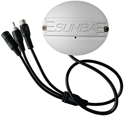 מיקרופון חיצוני של Sunba למצלמות אבטחה IP איסוף שמע רגישות גבוהה עם ברגי אזהרה ללא ברגים