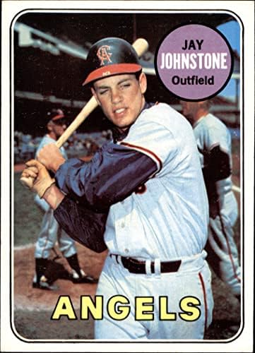 1969 Topps 59 ג'יי ג'ונסטון לוס אנג'לס מלאכים NM Angels
